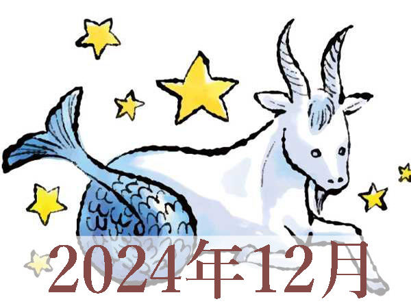 【2024年12月運勢】やぎ座・山羊座の占い