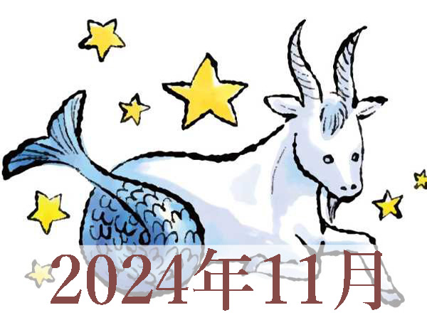 【2024年11月運勢】やぎ座・山羊座の占い