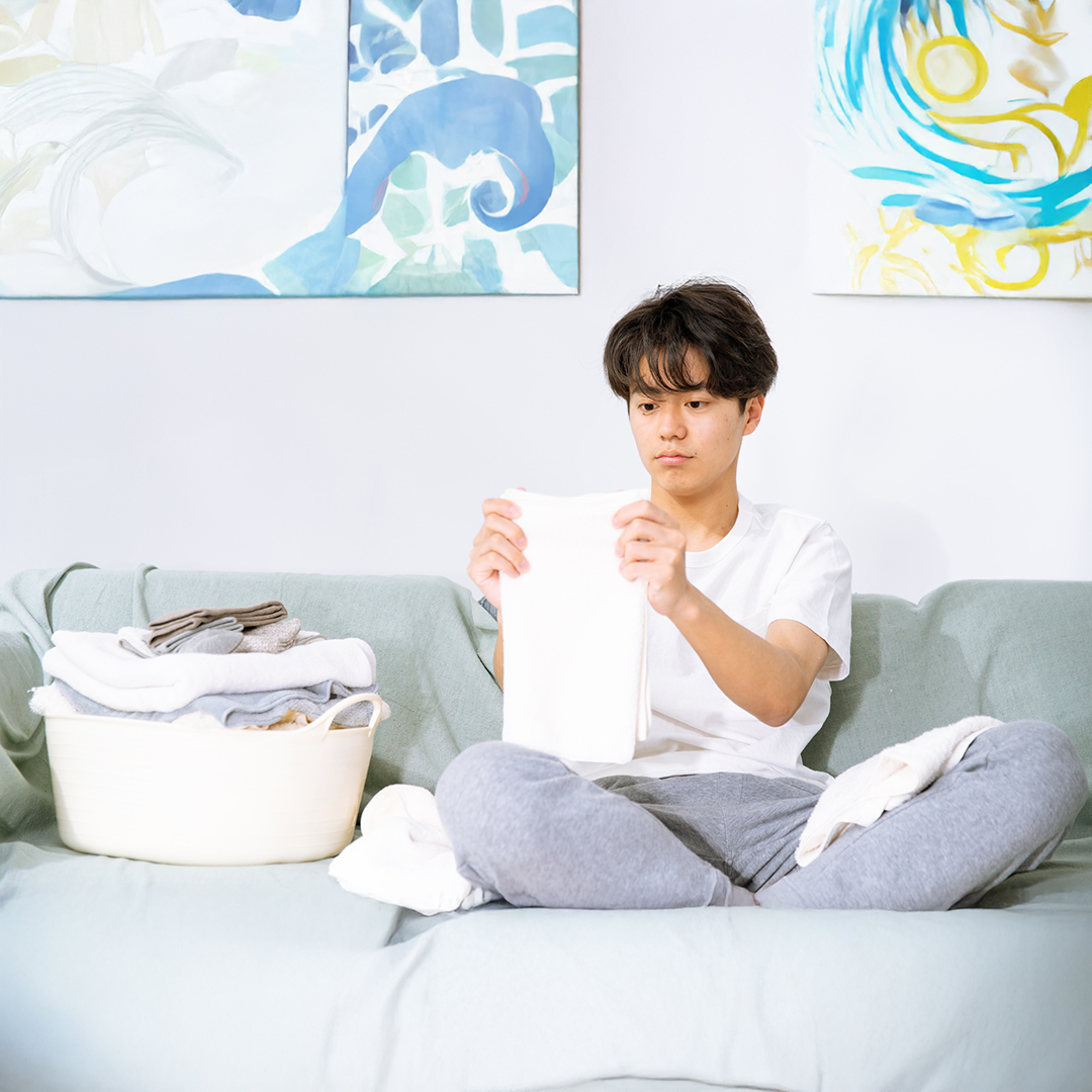 アハ動画・中級「洗濯する男性編」