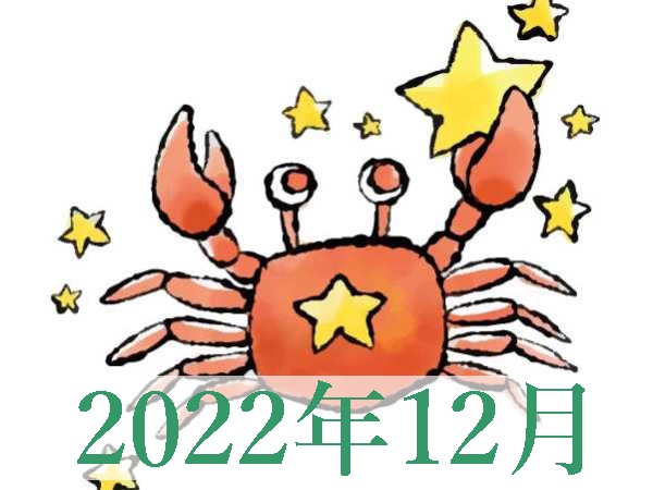 【2022年12月運勢】かに座・蟹座の占い