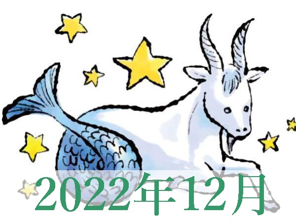 【2022年12月運勢】やぎ座・山羊座の占い