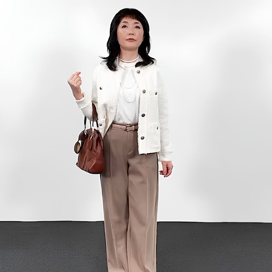 【おしゃれさんスナップ39】ハルメク MARIKO（50代）