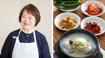 李映林さん親子の韓国家庭料理を楽しむ会