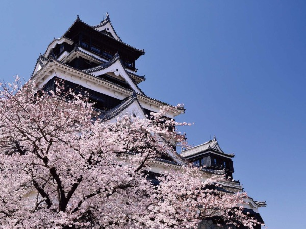 【旅行】熊本城で桜！名湯・黒川温泉2連泊＜新大阪発／3日間＞