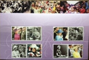 Ｄiamond Jubileeの記念切手を買いました。