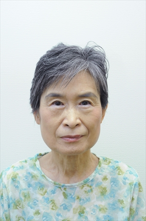 森紀子さん68歳　グレイヘア挑戦前の写真
