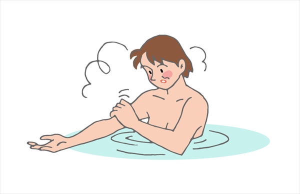 更年期の手指の痛みの対処法：入浴時のマッサージ