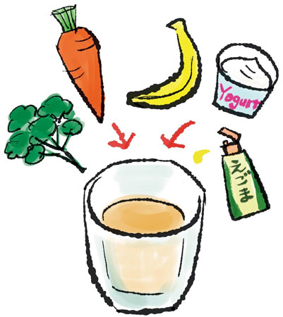 食べ方習慣4：鎌田式ティー＆ジュースで腸を活性化！