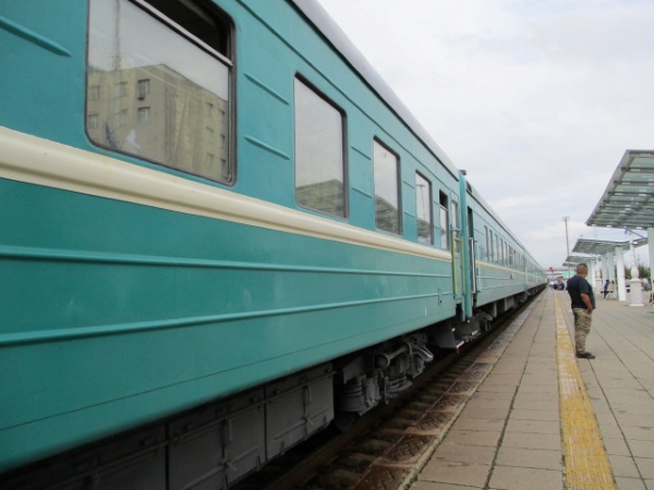 シベリア鉄道そしてゲル宿泊