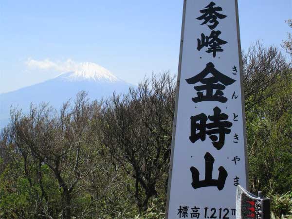 金太郎で有名な「金時山」
