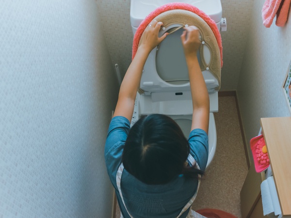 便座カバー・トイレマットの洗濯頻度って？