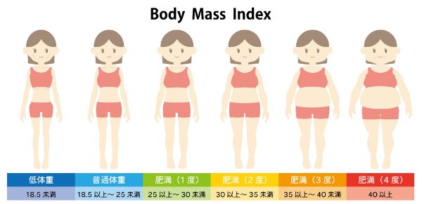 BMIの判定基準