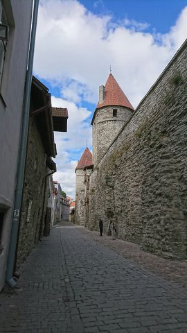 タリンの街並み。