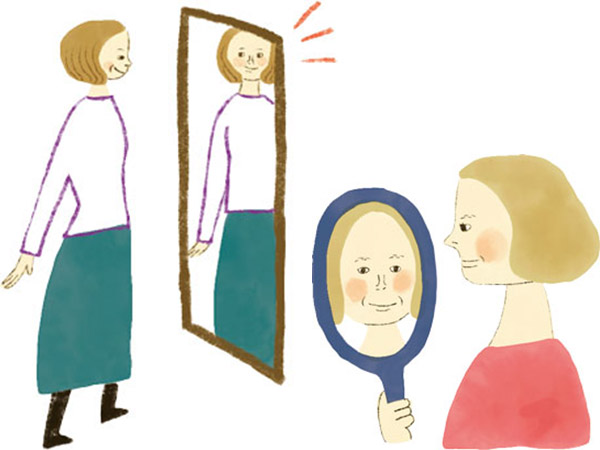 3-7_生活習慣6：毎日鏡で全身＆顔を見る