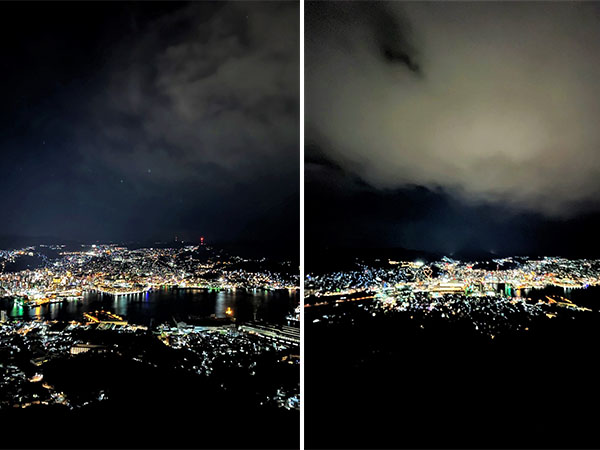 日本三大夜景の一つ、稲佐山