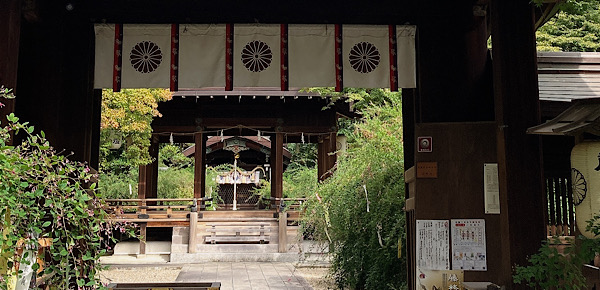 京都の名水梨木神社