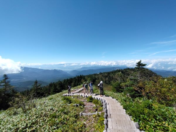 まだまだいけそうだったので、四阿山へ