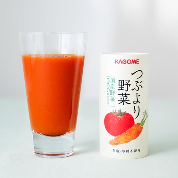 KAGOME つぶより野菜 350g 国産　二箱 Amazon.co.jp: カゴメ 350g分の野菜満喫つぶこれセット（つぶより6