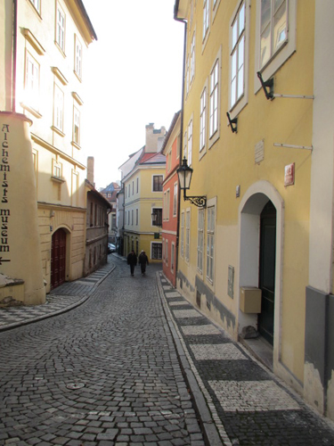 プラハの路地裏1