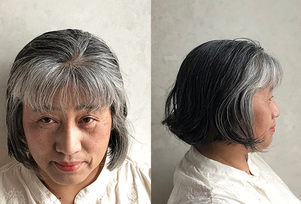 【三浦すみこさん57歳】白髪を染める時間がない 
