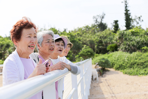 離れた友人との旅行