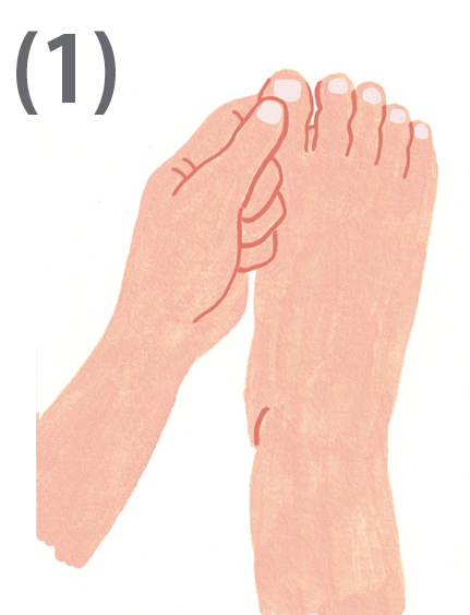 足指の変形を予防・改善！「足指ストレッチ」