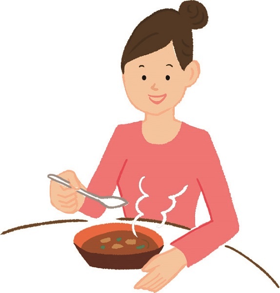 胃腸の冷えは万病の元。食事のひと口目は温かいスープから