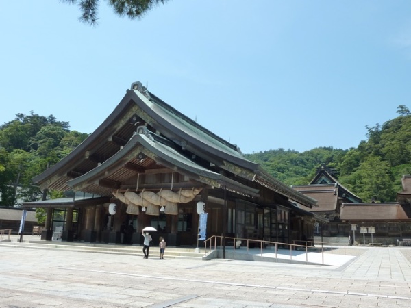 旅の安全と良いご縁を願って、出雲大社を参拝