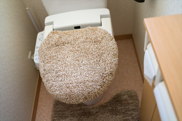 トイレ掃除のポイント3：カバー・マット・スリッパの問題