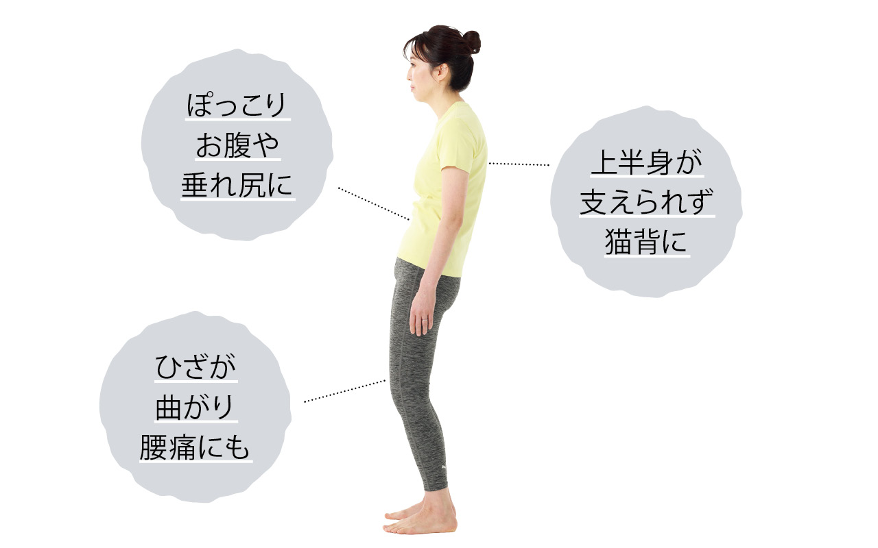 骨盤底筋の大事な役割は大きく3つ！