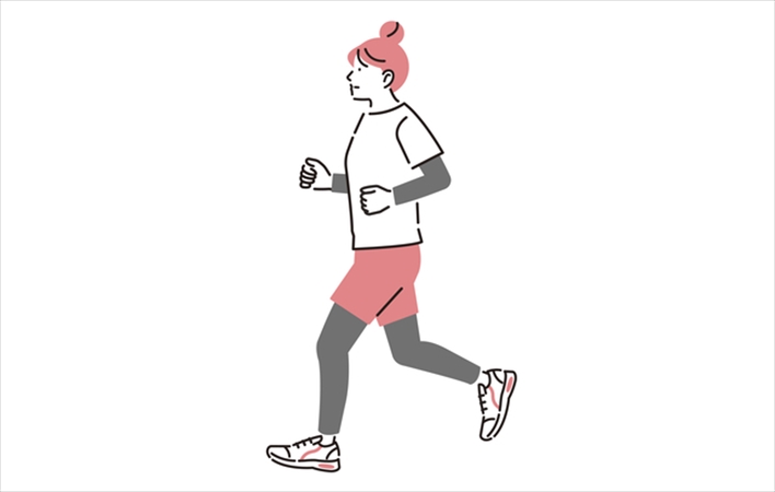 お腹の脂肪を落とす方法（有酸素運動）：ジョギング
