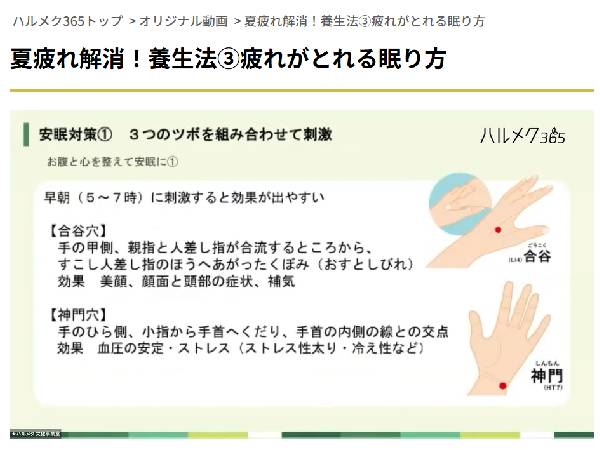 注目したのは「眠り方」