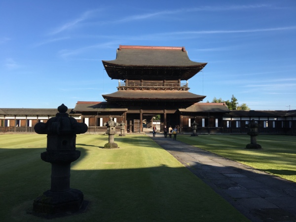 富山県唯一の国宝・瑞龍寺