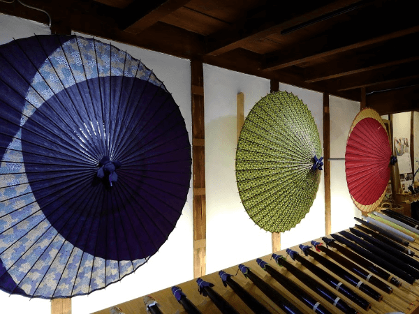 岐阜の有名な伝統工芸品の和傘