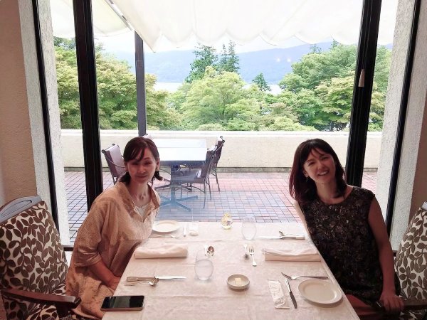 １日目 箱根湯本〜山のホテルレストラン
