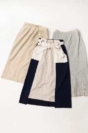 捨て基準7：普段パンツ派ならスカートは3枚と決める   