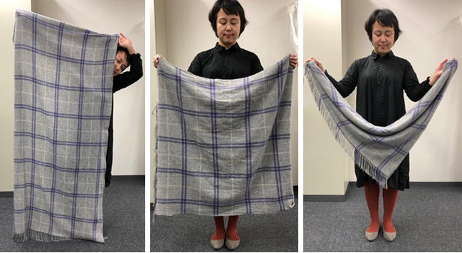 アフガン巻きの巻き方