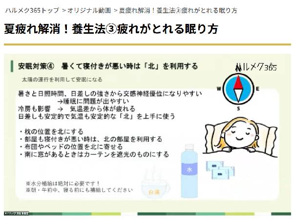 注目したのは「眠り方」