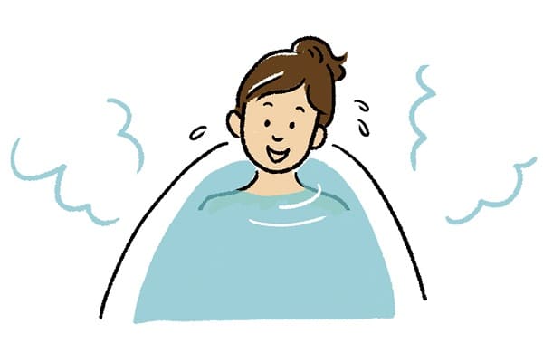 4.汗をかける体に変わる「10分間入浴」