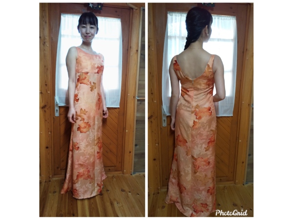 羽織で作ったバイオリニストのドレス